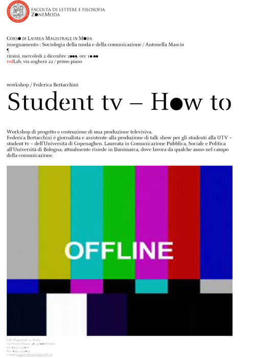 Student tv - How to LOC