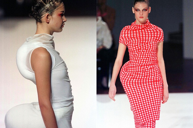 'Dress Meets Body, Body Meets Dress', Comme des Garçons S/S 1997 collection. Source: http://goo.gl/kdaGQP.