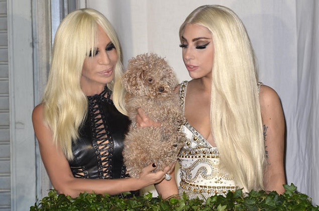 Lady Gaga e Donatella Versace 